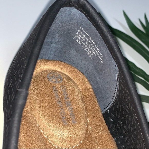 GIANI BERNINI Odeysa slip on black flats size 7.5 - Picture 6 of 9